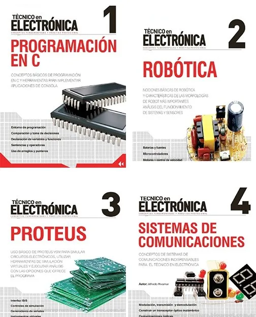 Pack De Libros: Técnico En Electrónica