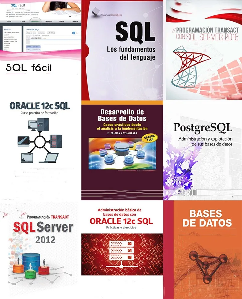 Pack De Libros Bases De Datos
